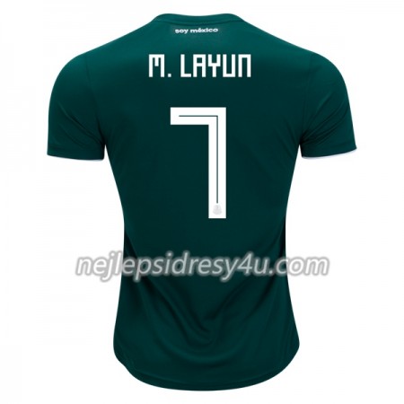 Fotbalový Dres Mexiko M.Layun 7 Domácí MS 2018